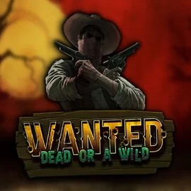 Wanted Dead or a Wild slot visual from Hacksaw Gaming available on pafcasinos-fi.com